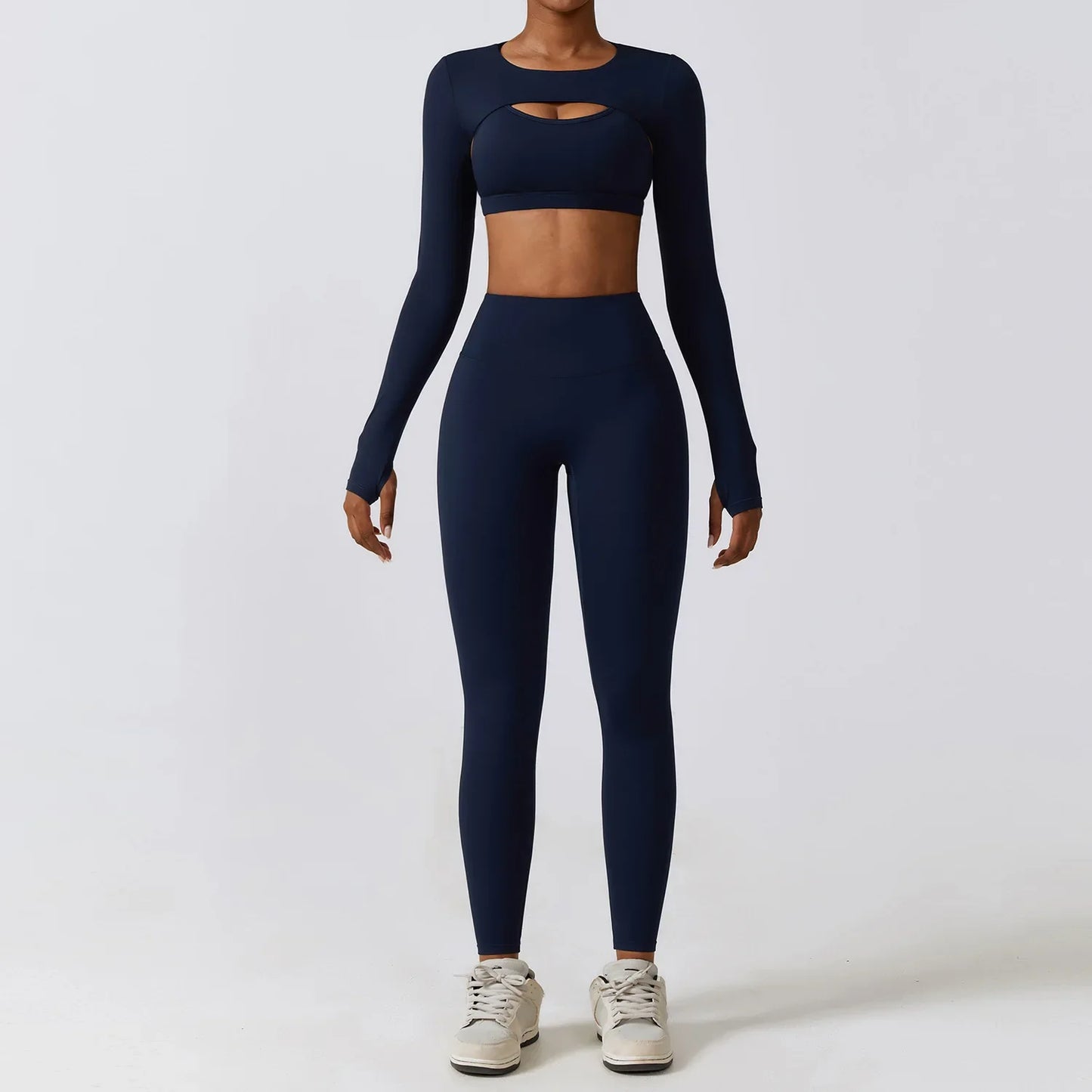 Pilates Pullover 3 Piece Yoga Set